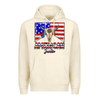 Sandshell American junkie Premium Hoodie - CowhideDigitalArt