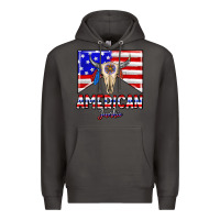 Smoke American junkie Premium Hoodie - CowhideDigitalArt