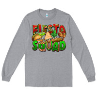 Heather Grey Fiesta squad Long Sleeve Tee - FaDigitalArtStudio