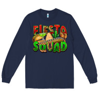 Navy Fiesta squad Long Sleeve Tee - FaDigitalArtStudio
