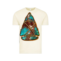 Vintage Arctic turquoise cowhide arrowhead Vintage Tee - Jasminsmagicworld