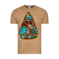 Vintage Camel turquoise cowhide arrowhead Vintage Tee - Jasminsmagicworld