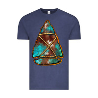 Vintage Denim turquoise cowhide arrowhead Vintage Tee - Jasminsmagicworld