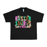 Black Easter Saurus Nurse Easter Day Urban Heavy Tee - HowdyJamesFarm