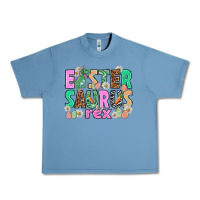 Pebble Blue Easter Saurus Nurse Easter Day Urban Heavy Tee - HowdyJamesFarm