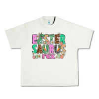 Pistachio Easter Saurus Nurse Easter Day Urban Heavy Tee - HowdyJamesFarm