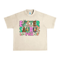 Sandshell Easter Saurus Nurse Easter Day Urban Heavy Tee - HowdyJamesFarm