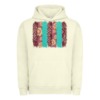 Pigment Pistachio valentine's day floral leopard brushstroke Urban Hoodie - AdoDesignShop