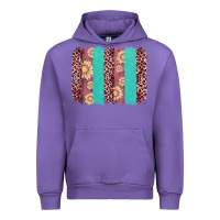 Tulip valentine's day floral leopard brushstroke Urban Hoodie - AdoDesignShop