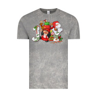 Cloud Rock christmas joy girl gnome Vintage Tee - CowGirlArtShop