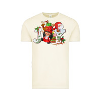 Vintage Arctic christmas joy girl gnome Vintage Tee - CowGirlArtShop