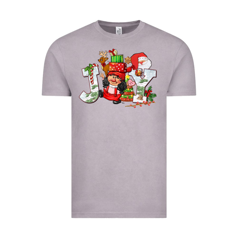 Christmas Joy Girl Gnome Vintage Tee by CowGirlArtShop | Teevron