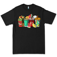 Black Fruits coffee cups Premium Tee - NancyCooperArtShop