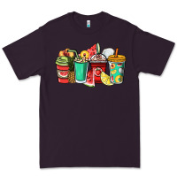 Plum Fruits coffee cups Premium Tee - NancyCooperArtShop