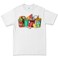 White Fruits coffee cups Premium Tee - NancyCooperArtShop