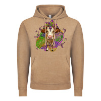 Vintage Coffee simmental mardi gras Vintage Hoodie - OliviaCreatesArt