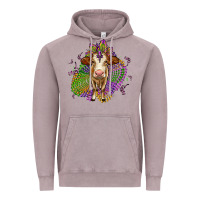 Vintage Zinc simmental mardi gras Vintage Hoodie - OliviaCreatesArt