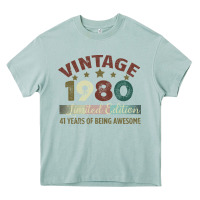 Arona Vintage 1980 Limited Edition 41 Years Of Being Awesome Heavy Core Tee - Bettercallsaul