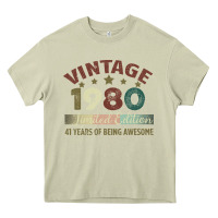 Vintage 1980 Limited Edition 41 Years Of Being Awesome Heavy Core Tee | Teevron
