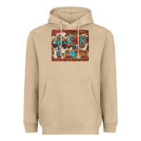 Mushroom god is love cross Heavyweight Hoodie - BarkalooDesign