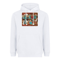White god is love cross Heavyweight Hoodie - BarkalooDesign