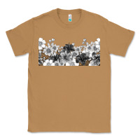 Toasted Coconut black and white floral Classic Tee - TumblerDesignByShophia
