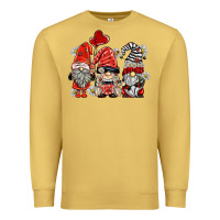 Antique Gold ladybug  gnomies Premium Sweatshirt - BarkalooDesign