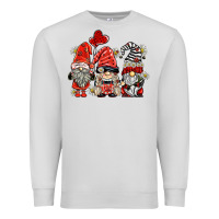 Dove Grey ladybug  gnomies Premium Sweatshirt - BarkalooDesign