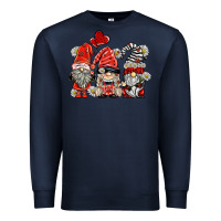 Navy ladybug  gnomies Premium Sweatshirt - BarkalooDesign