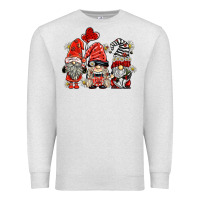 Oatmeal Heather ladybug  gnomies Premium Sweatshirt - BarkalooDesign