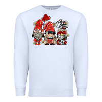 White ladybug  gnomies Premium Sweatshirt - BarkalooDesign