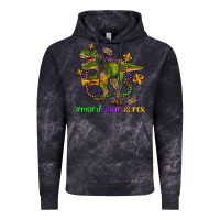Cloud Black mardi saurus rex olivia Vintage Hoodie - OliviaCreatesArt