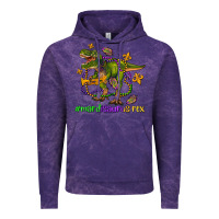 Cloud Purple mardi saurus rex olivia Vintage Hoodie - OliviaCreatesArt