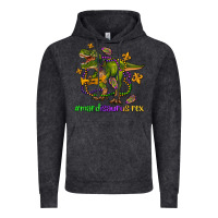 Vintage Black mardi saurus rex olivia Vintage Hoodie - OliviaCreatesArt