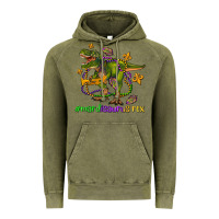 Vintage Olive mardi saurus rex olivia Vintage Hoodie - OliviaCreatesArt