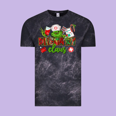 Dietary Claus Vintage Tee Designed By Cowgirlartshop