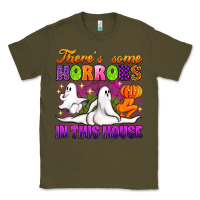 Army Green theres some horrors in this house Classic Tee - Artiststas