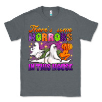 Charcoal Heather theres some horrors in this house Classic Tee - Artiststas