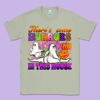 Theres Some Horrors In This House Classic Tee Designed By Artiststas