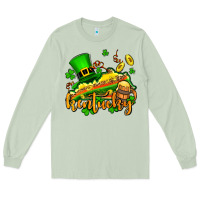Matcha St. Patrick's Kentucky map Long Sleeve Tee - OliviaCreatesArt