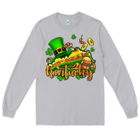 Moon Dust St. Patrick's Kentucky map Long Sleeve Tee - OliviaCreatesArt