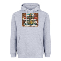 Heather Grey faith cross mousepad Heavyweight Hoodie - BarkalooDesign