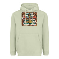 Matcha faith cross mousepad Heavyweight Hoodie - BarkalooDesign