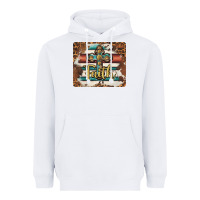 White faith cross mousepad Heavyweight Hoodie - BarkalooDesign