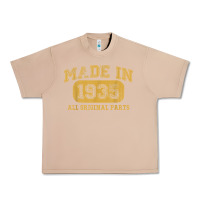 Burro Made in 1935 87th Birthday Gifts 87 Year old Birthday T-Shirt Urban Heavy Tee - longCreatives