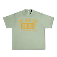 Oil Green Made in 1935 87th Birthday Gifts 87 Year old Birthday T-Shirt Urban Heavy Tee - longCreatives