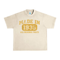 Sandshell Made in 1935 87th Birthday Gifts 87 Year old Birthday T-Shirt Urban Heavy Tee - longCreatives