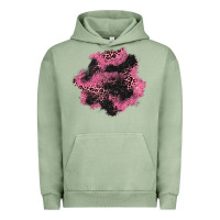 Pigment Oil Green valentine's day patches Urban Hoodie - AdoDesignShop