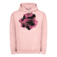Pigment Salmon valentine's day patches Urban Hoodie - AdoDesignShop