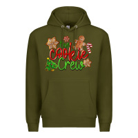 Army Green The Cookie Crew Christmas Premium Hoodie - LillyAllenDesigns